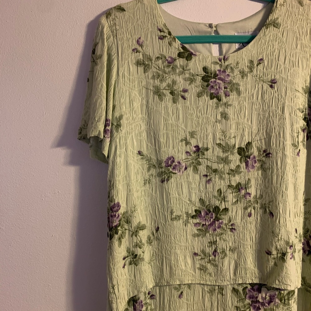 🆕 Vintage 80’s Floral Dress 🌿